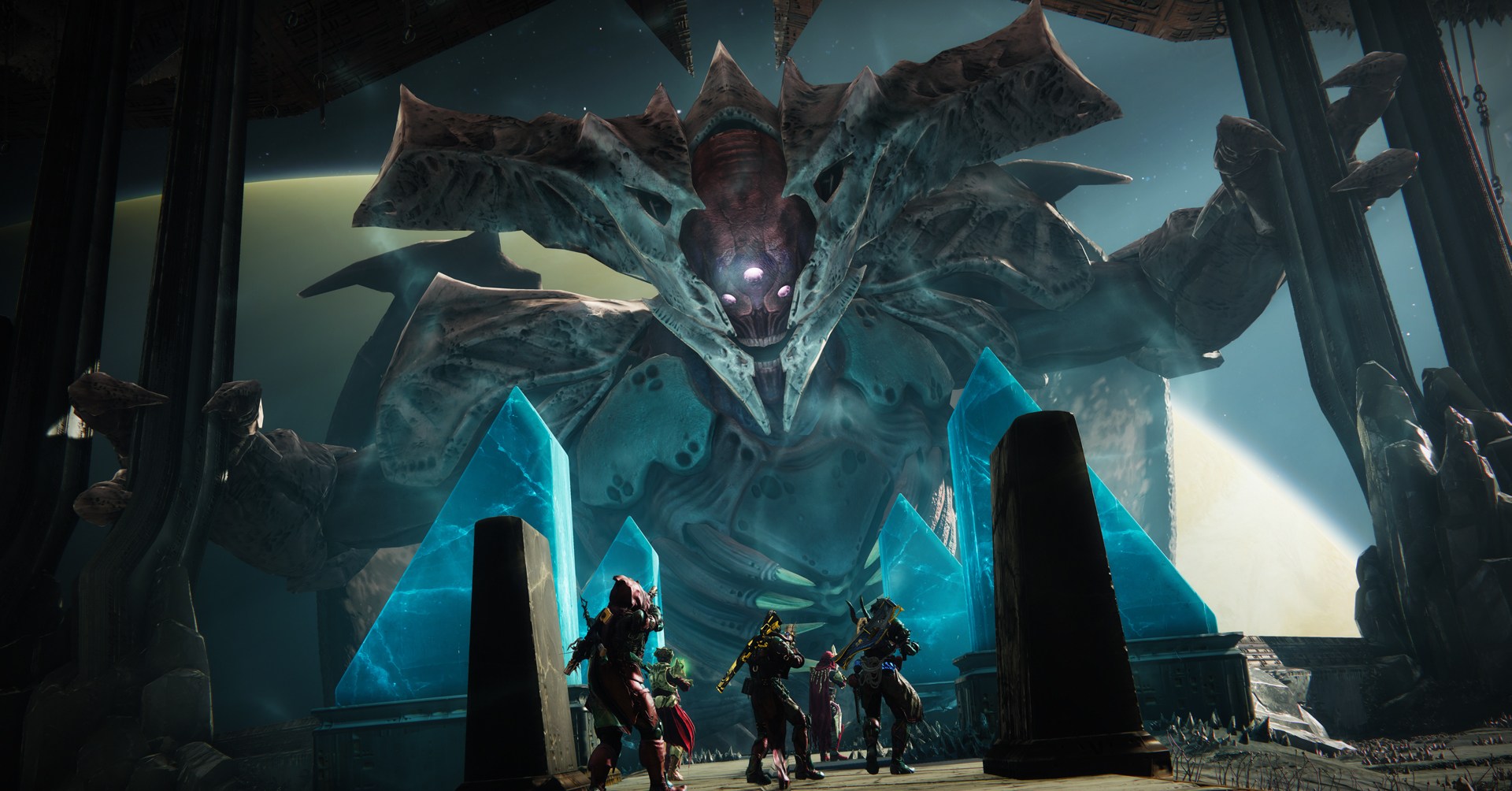 Six Guardians square off against Oryx in Destiny 2