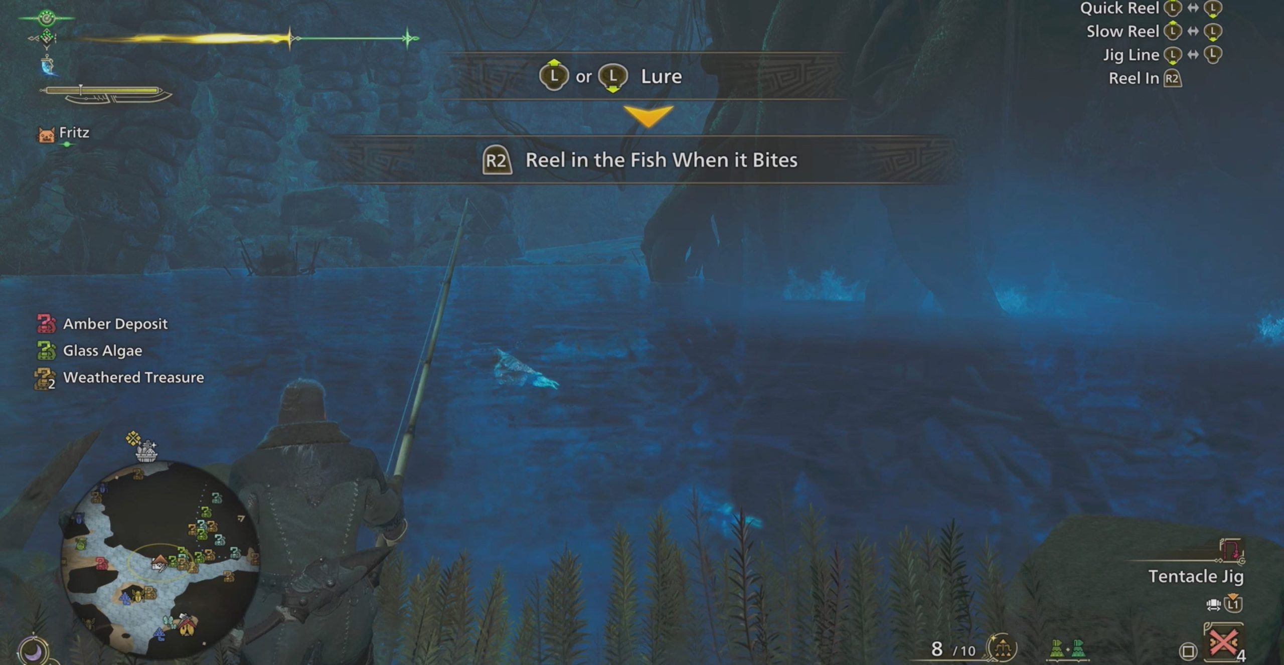 Monster Hunter Wilds fishing for a grand escunite