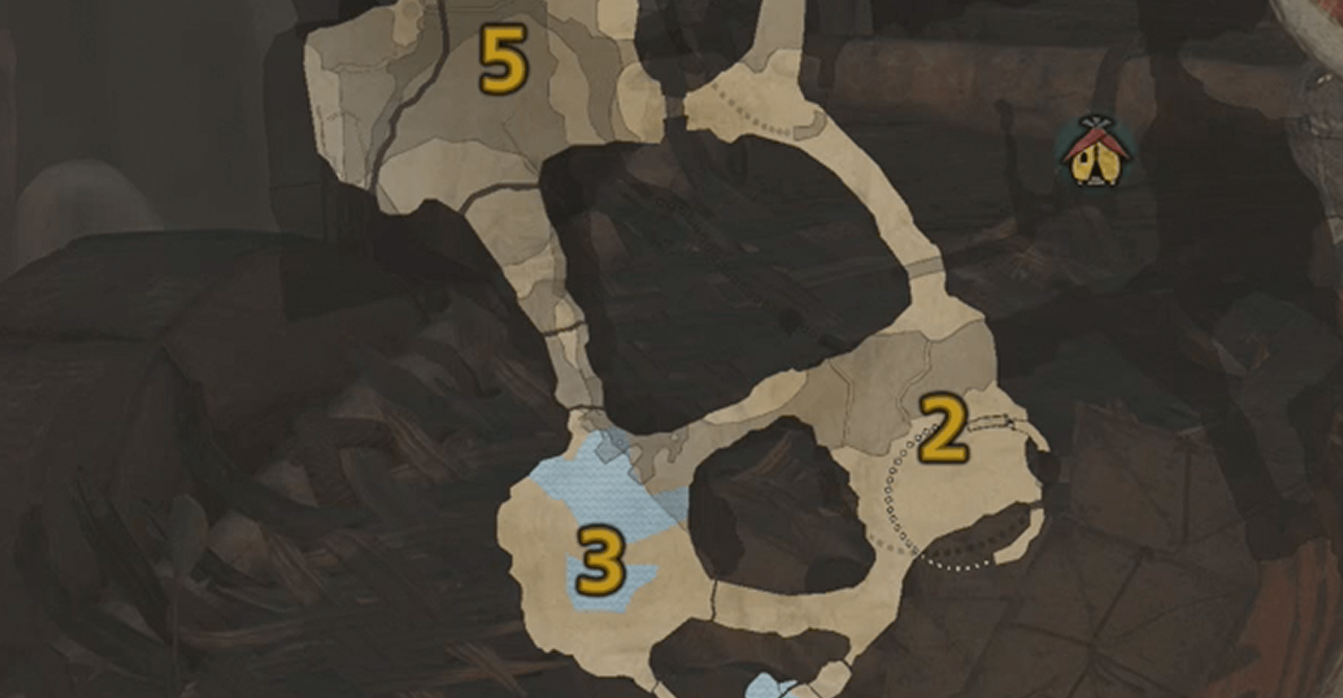 Monster Hunter Wilds rime beetle location map