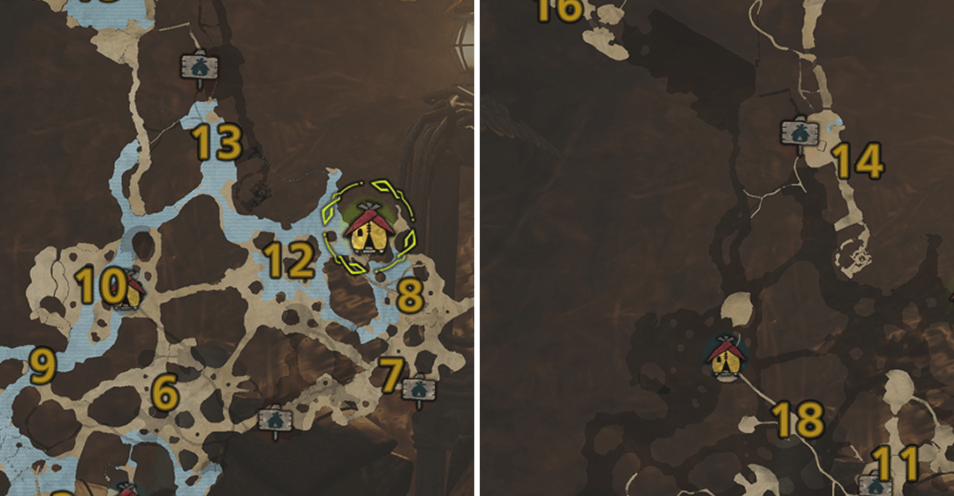 Monster Hunter Wilds whopper locations map